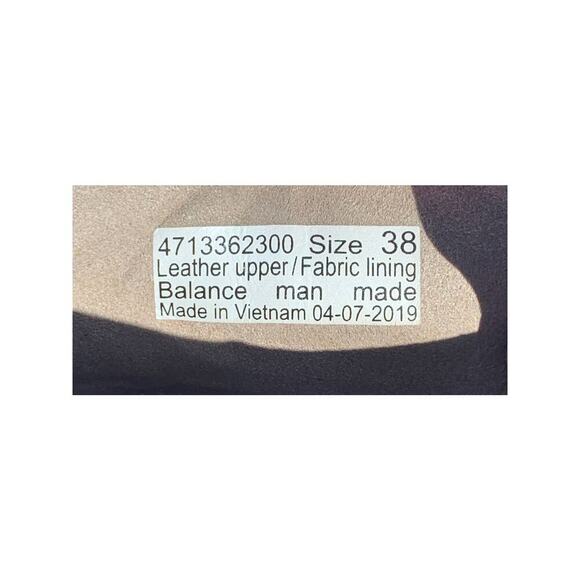 Dansko Onyx Lace Up Zip Nubuck Athletic Shoes Black 4713362300 Womens 38 US 7.5 - Picture 4 of 6